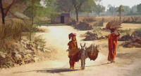 Two-Ladies-and-donkey